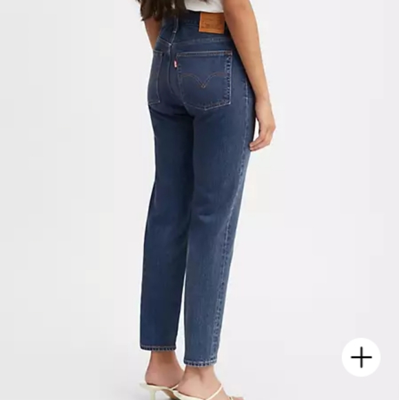 Levi's High Rise Wedgie Ankle Length Cropped Slim Leg Jeans - Picture 8 of 12